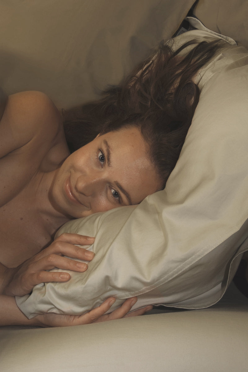 Gualtheri dekbedovertrek Sabbia Ecru