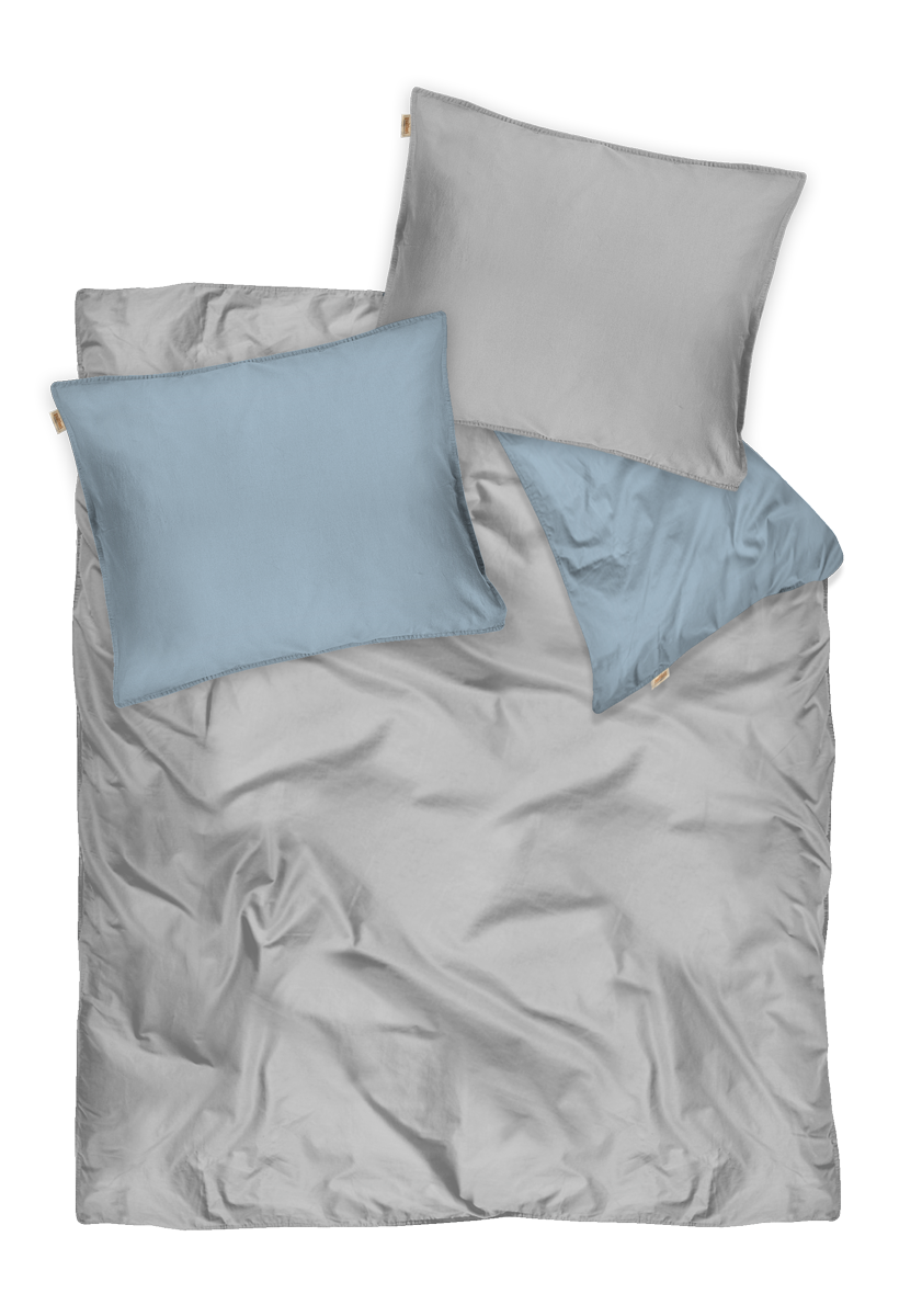 Gualtheri dekbedovertrek Argento Grey / Sensibile Blue