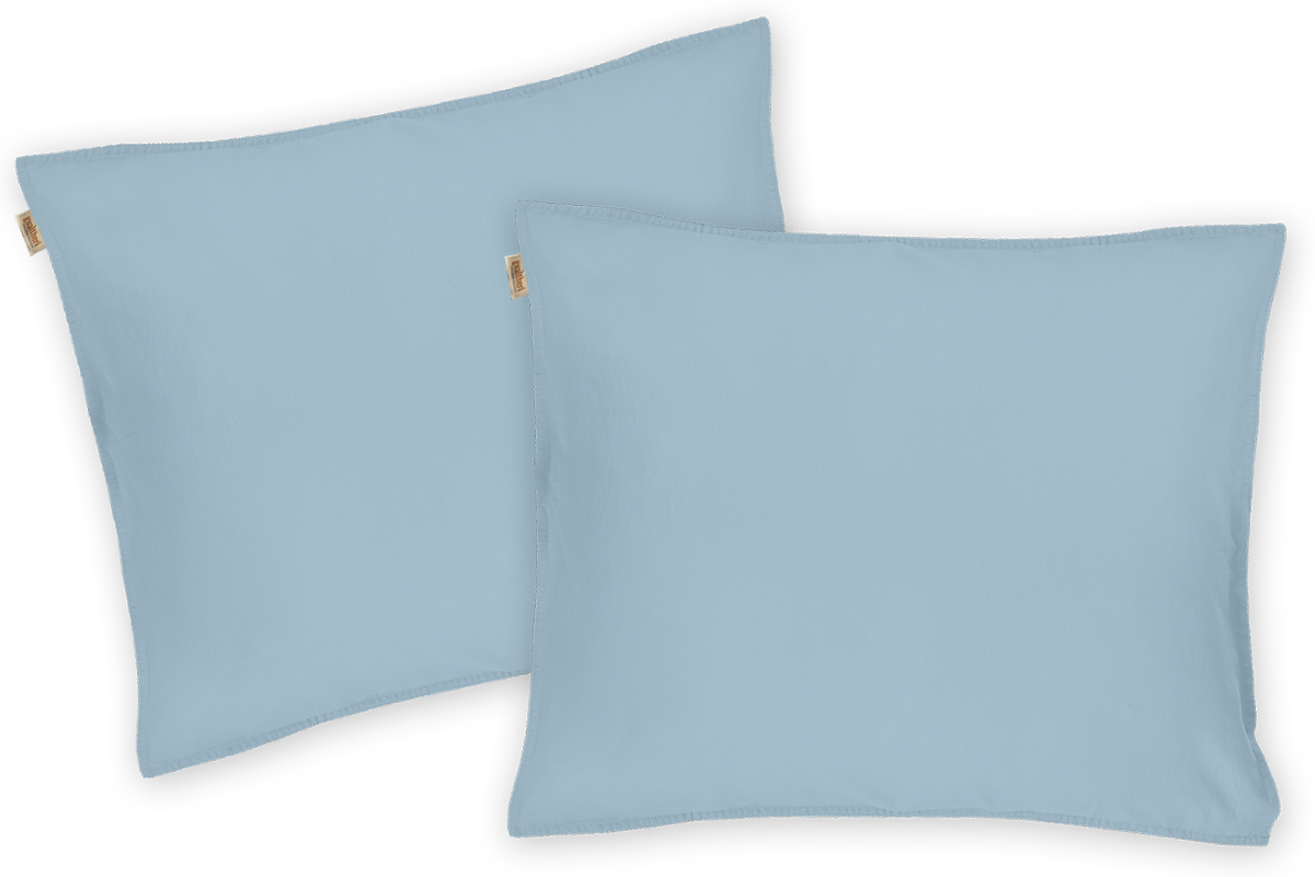Gualtheri kussensloop Sensibile Blue (set van 2 stuks)