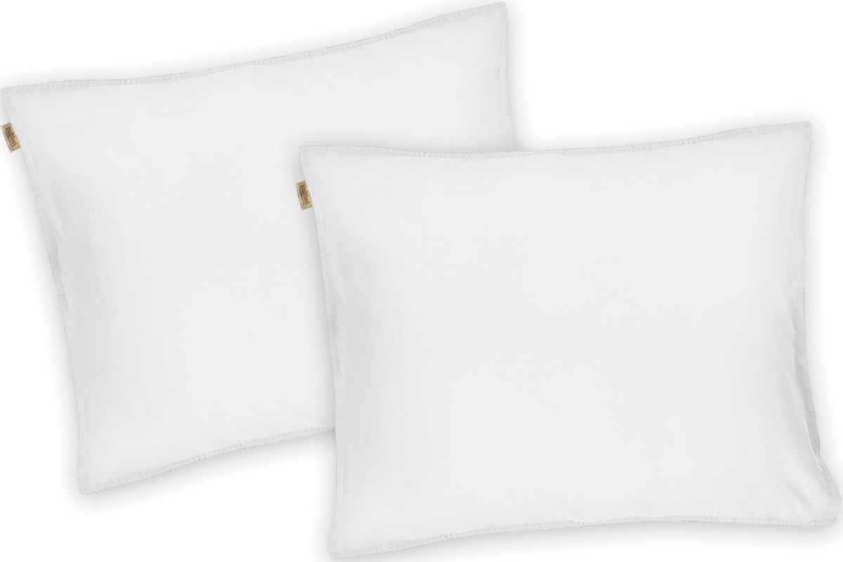 Gualtheri kussensloop Silenzio White (set van 2 stuks)