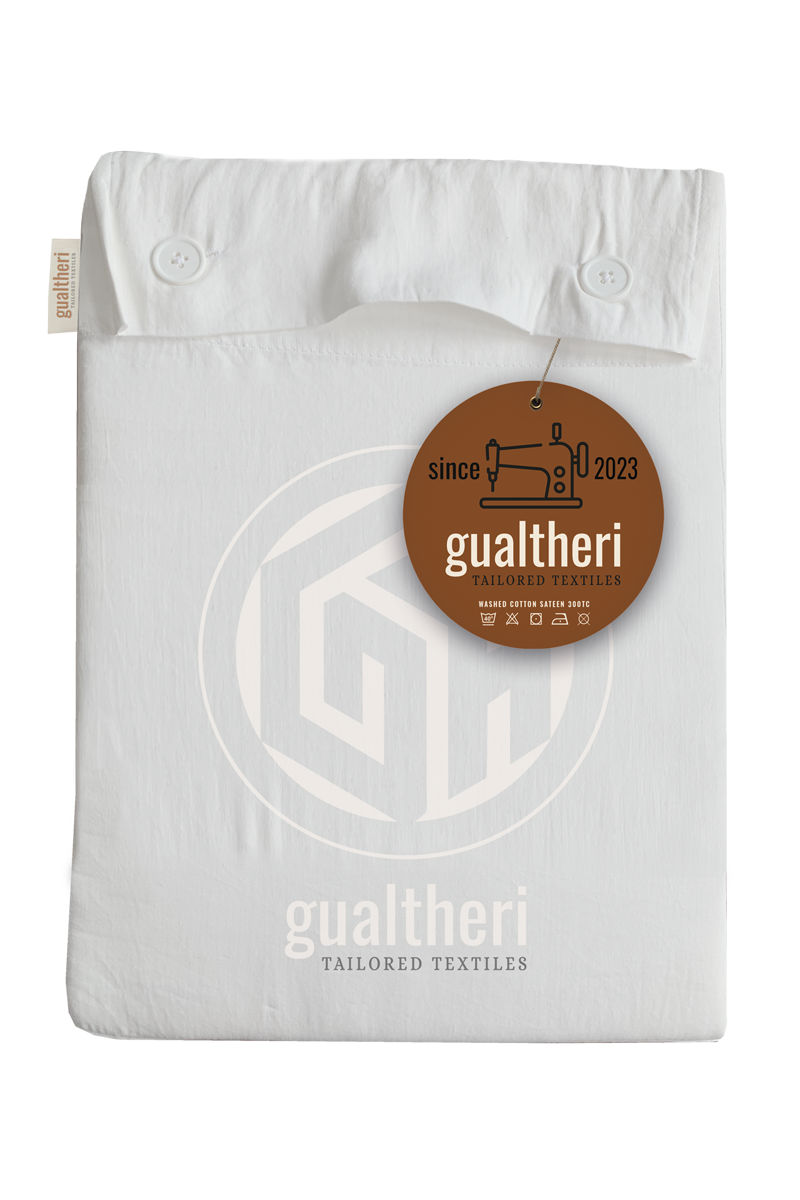 Gualtheri dekbedovertrek Silenzio White