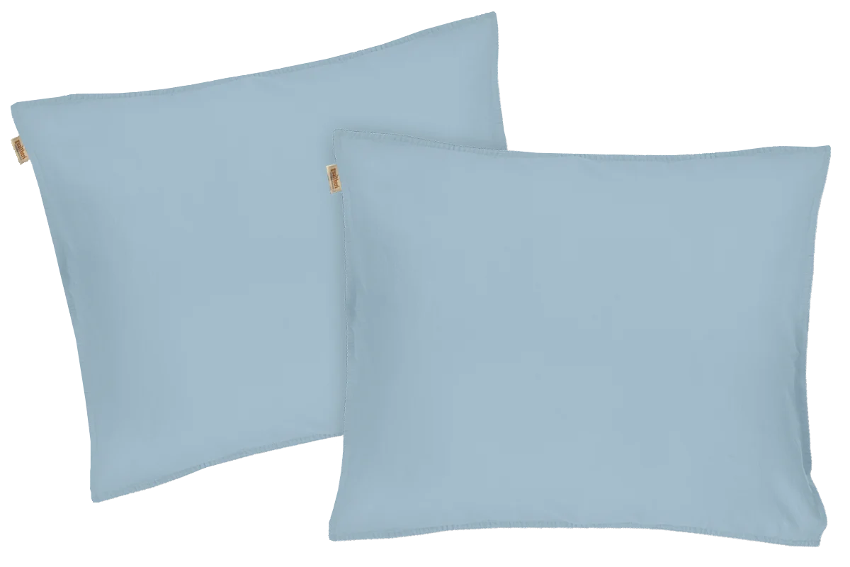 Gualtheri kussensloop Sensibile Blue (set van 2 stuks)