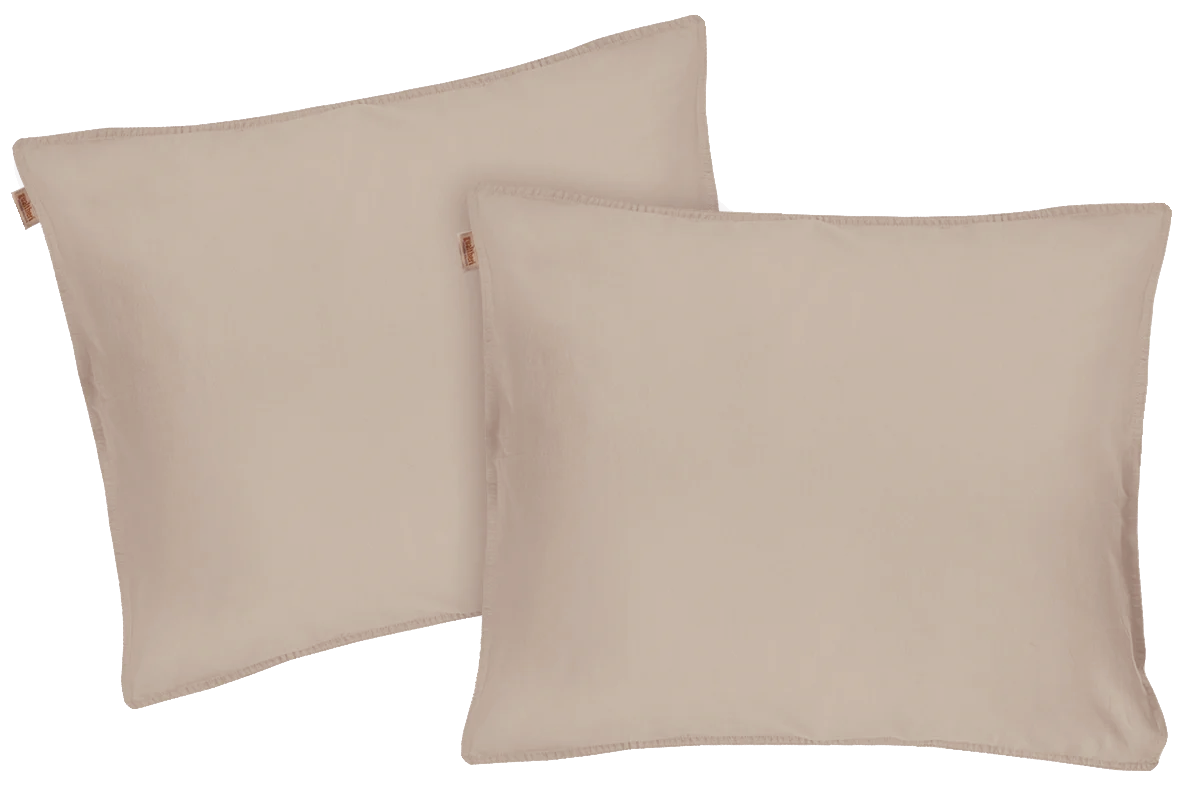 Gualtheri kussensloop Sabbia Ecru (set van 2 stuks)